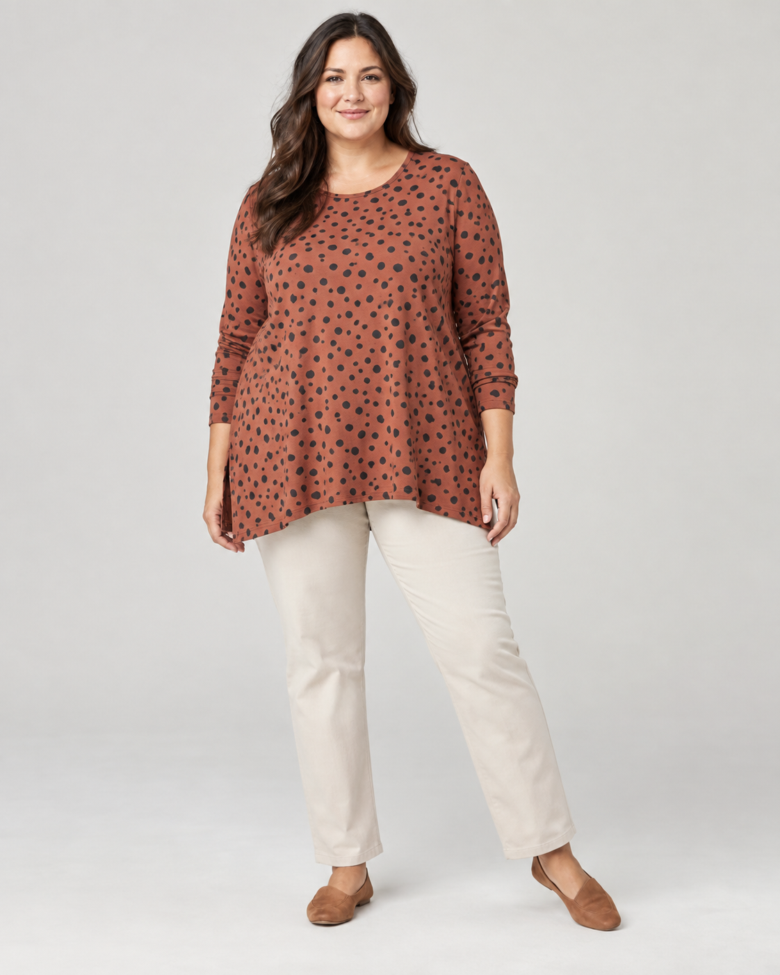 Canyon Spot Longline Top